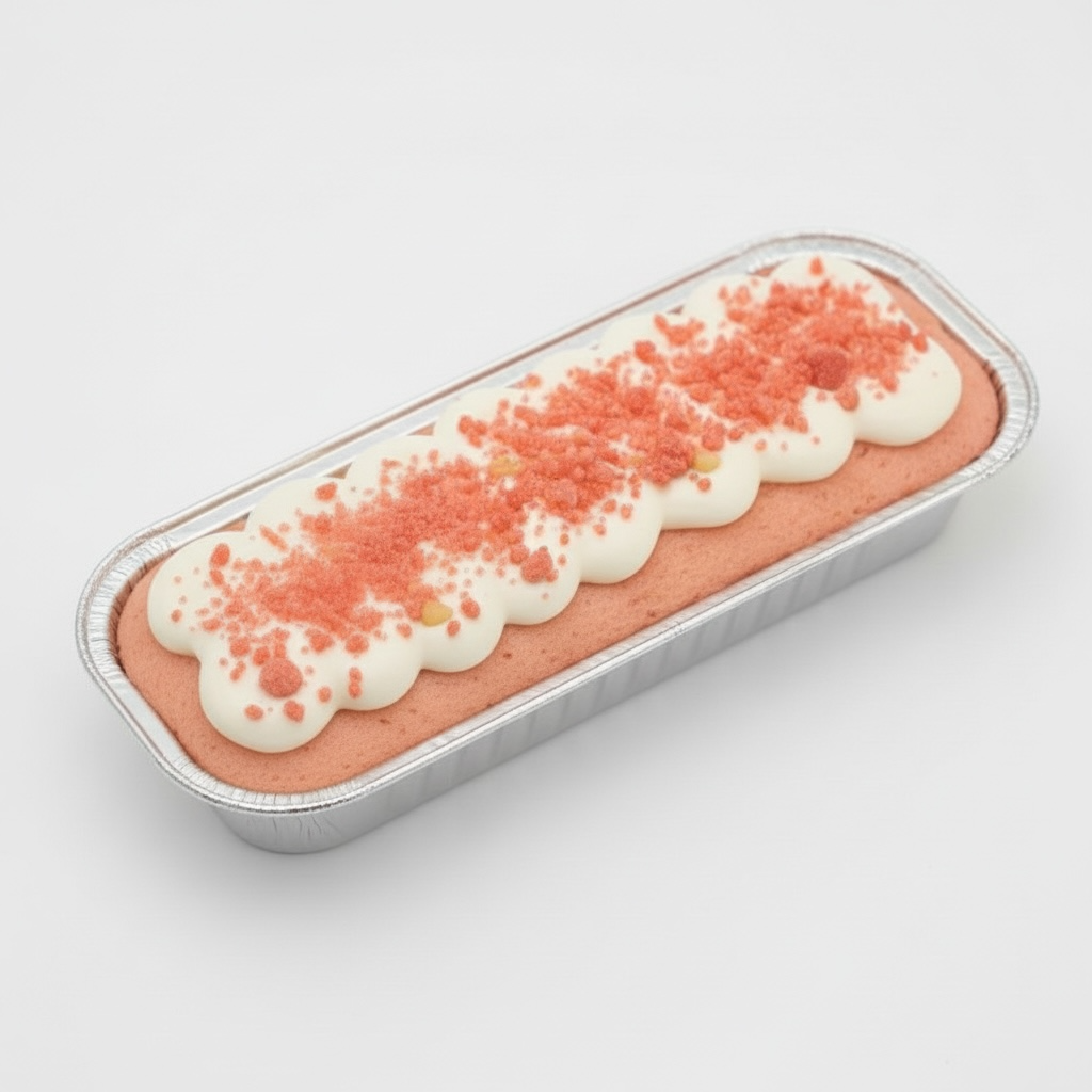 Strawberry Bliss Mini Loaf Cake